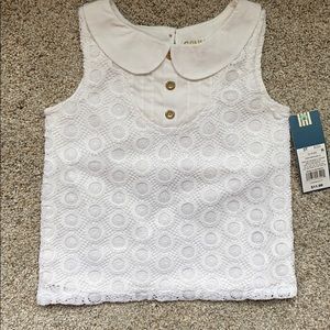 Oshkosh toddler girl lace blouse 3T NWT